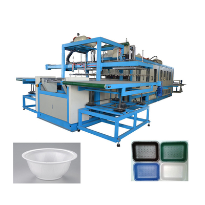 Full Automatic Plastic Dishes Container Making Machine PS Foam Food Box Production Line