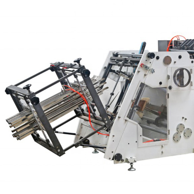 ZH-800ZF Factory Rapid Full Automatic Lunch Box Hamburger Paper Carton Erecting Making Machine
